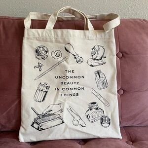 Tools to Liveby Tote Bag ‘The Uncommon Beauty In Common Things’